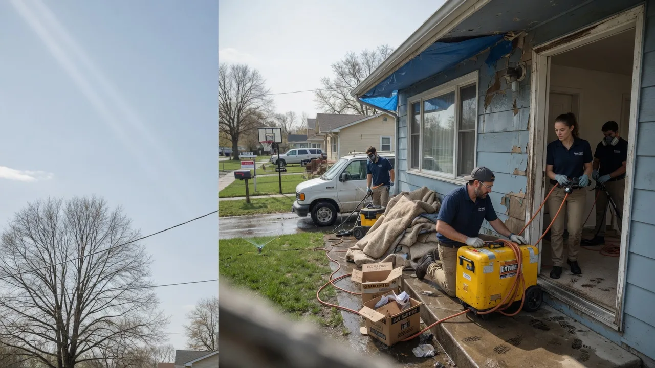 Basement Flood Cleanup in Templeton, IA near me